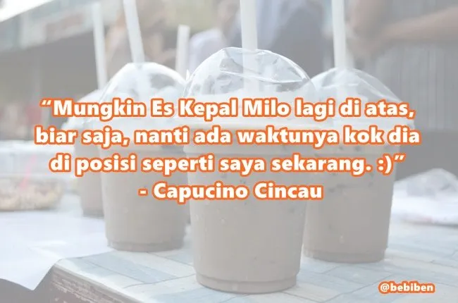 Gara-Gara Es Kepal Milo Naik Daun, Beginilah Tanggapan Jajanan Lain Kalau Bisa Ngomong. Pedih! 11