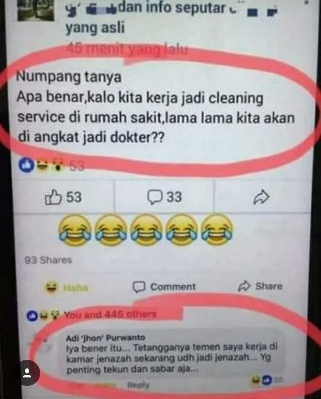 14 Pertanyaan Konyol Warganet yang Bisa buat Nemenin Kamu Ngabuburit. Tetap Sabar, Ya! 23