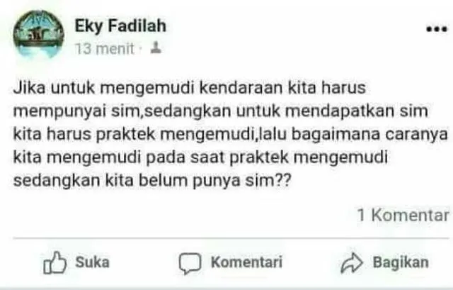 14 Pertanyaan Konyol Warganet yang Bisa buat Nemenin Kamu Ngabuburit. Tetap Sabar, Ya! 27