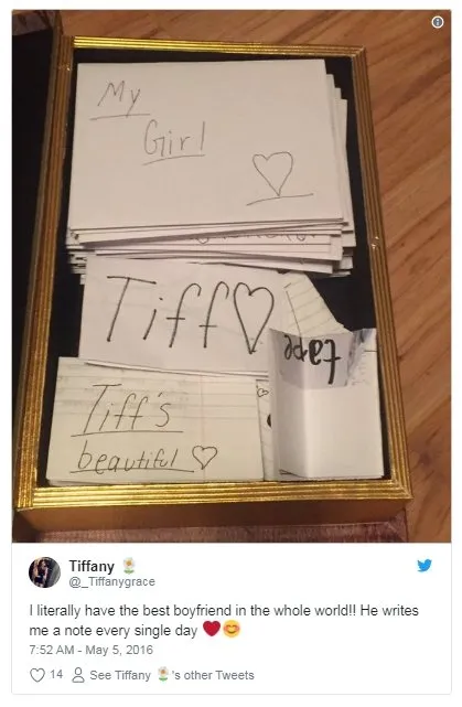 Cek 10 Love Notes dari Para Cowok yang Sukses Bikin Ceweknya Meleleh ini, Kamu Pengen Dapat juga? 18