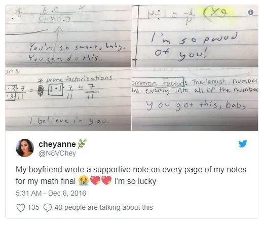 Cek 10 Love Notes dari Para Cowok yang Sukses Bikin Ceweknya Meleleh ini, Kamu Pengen Dapat juga? 11