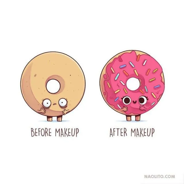 10 Ilustrasi Before-After Kegiatan Sehari-hari ini Bikin Kamu Senyum Sendiri. Pas Banget, Kan? 12