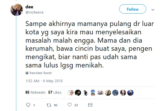 Pacaran 5 Tahun dan Cowoknya Hamilin Cewek Lain, Curhatan Cewek ini Tuai Pujian Warganet. Kelas sih! 43