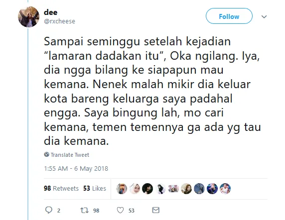Pacaran 5 Tahun dan Cowoknya Hamilin Cewek Lain, Curhatan Cewek ini Tuai Pujian Warganet. Kelas sih! 45