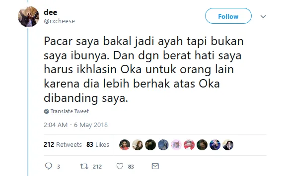 Pacaran 5 Tahun dan Cowoknya Hamilin Cewek Lain, Curhatan Cewek ini Tuai Pujian Warganet. Kelas sih! 52