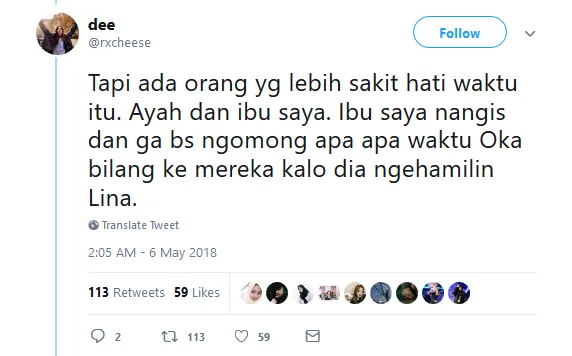 Pacaran 5 Tahun dan Cowoknya Hamilin Cewek Lain, Curhatan Cewek ini Tuai Pujian Warganet. Kelas sih! 53