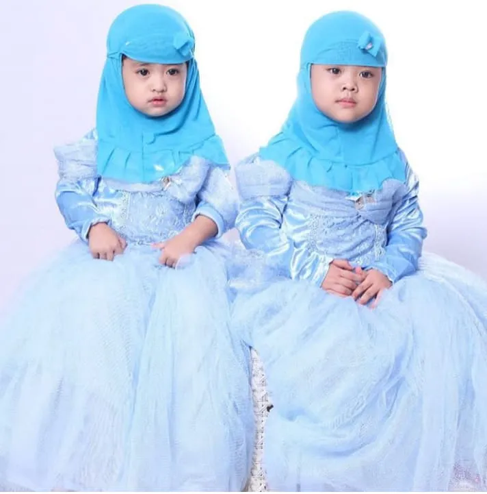 9+ Ide Gamis Balita Nuansa Islami yang Menggemaskan untuk Lebaran. Nggak Heran Kalau Makin Sayang 14