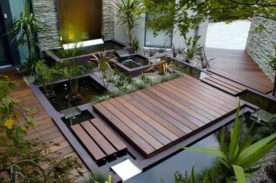 12+ Ide Kolam di Dalam Rumah yang Bikin Kamu Merasa Sedang Honeymoon Setiap Hari 16