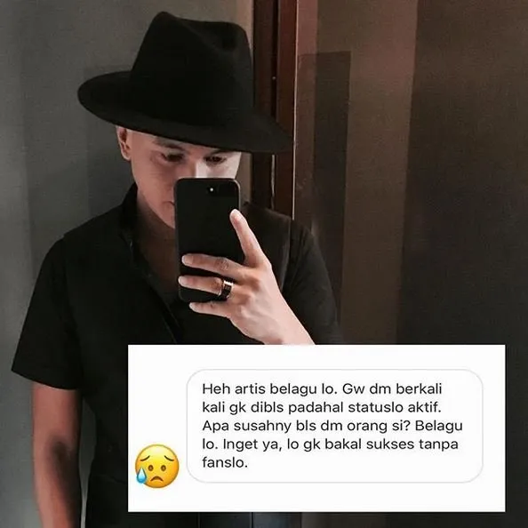 Fenomena Fans Zaman Now yang Mudah Baper dan Respons Anji terhadap DM yang Bilang Dia Belagu 6