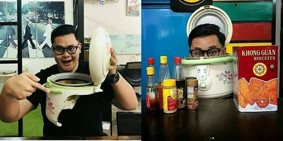 Akhirnya Terungkap Cara Ibu Kasidah ini Memasukkan Kepalanya dalam Rice Cooker. Kelewat Kreatif! 6
