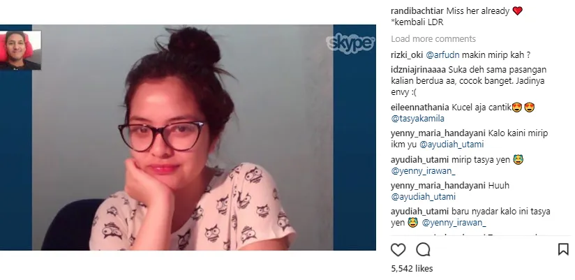 Potret LDR Berbuah Manis dari Tasya Kamila dan Randi. Cinta dan Prestasi Tak Saling Menghalangi 8