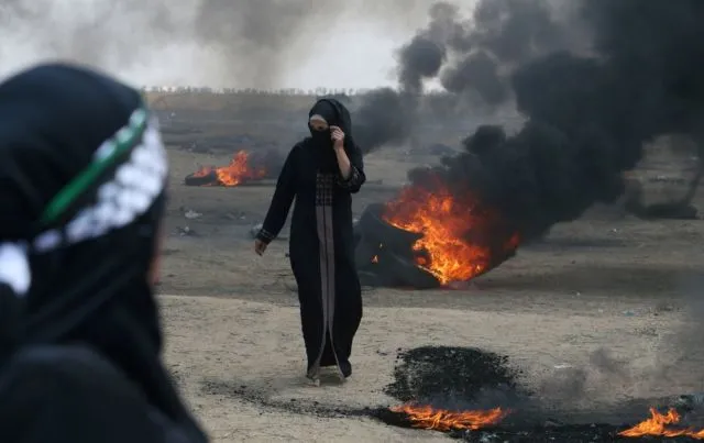 9 Potret Kericuhan Berdarah di Gaza, Pasca Trump Nekat Buka Kedubes AS di Yerusalem 15
