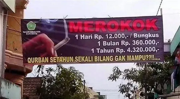 Saking Kreatifnya, 14 Spanduk Peringatan ini Pasti Bikin Kamu Otomatis Taat Aturan. Masih Mau Bandel? 21