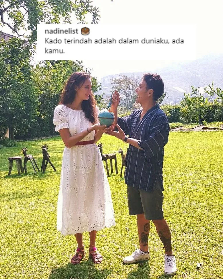 Mesranya Pasangan Nadine dan Dimas Anggara di Medsos Bikin Warganet Iri. Serasi Banget Sih! 16