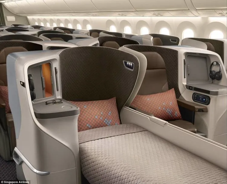 Begini Mewahnya Kabin Singapore Airlines 787-10 Dreamliner. Interiornya Keren Banget! 13