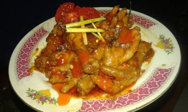 Resep Ceker Ayam Bumbu Mercon Super Pedas Untuk Menu Saat Lebaran
