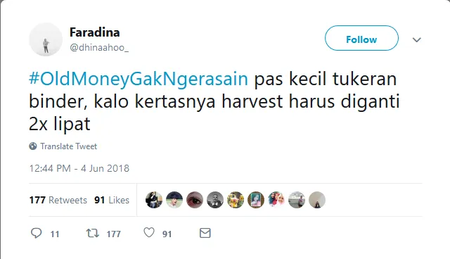 Thread Twitter Soal Orang Kaya Indonesia Bikin Takjub, Warganet Malah Usung Tagar #OldMoneyGakNgerasain 33