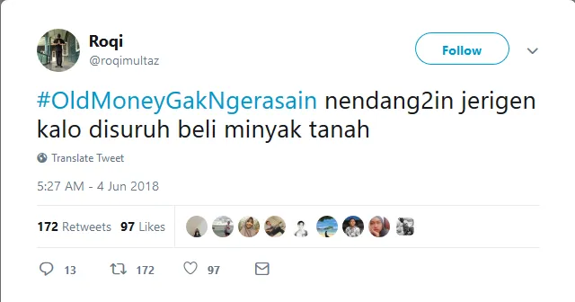 Thread Twitter Soal Orang Kaya Indonesia Bikin Takjub, Warganet Malah Usung Tagar #OldMoneyGakNgerasain 26