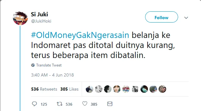 Thread Twitter Soal Orang Kaya Indonesia Bikin Takjub, Warganet Malah Usung Tagar #OldMoneyGakNgerasain 40