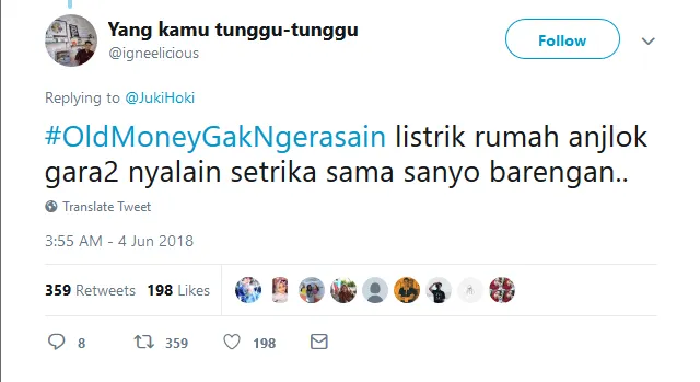 Thread Twitter Soal Orang Kaya Indonesia Bikin Takjub, Warganet Malah Usung Tagar #OldMoneyGakNgerasain 31