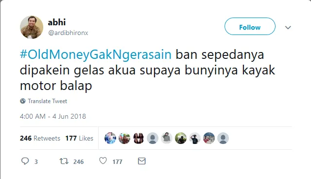 Thread Twitter Soal Orang Kaya Indonesia Bikin Takjub, Warganet Malah Usung Tagar #OldMoneyGakNgerasain 32