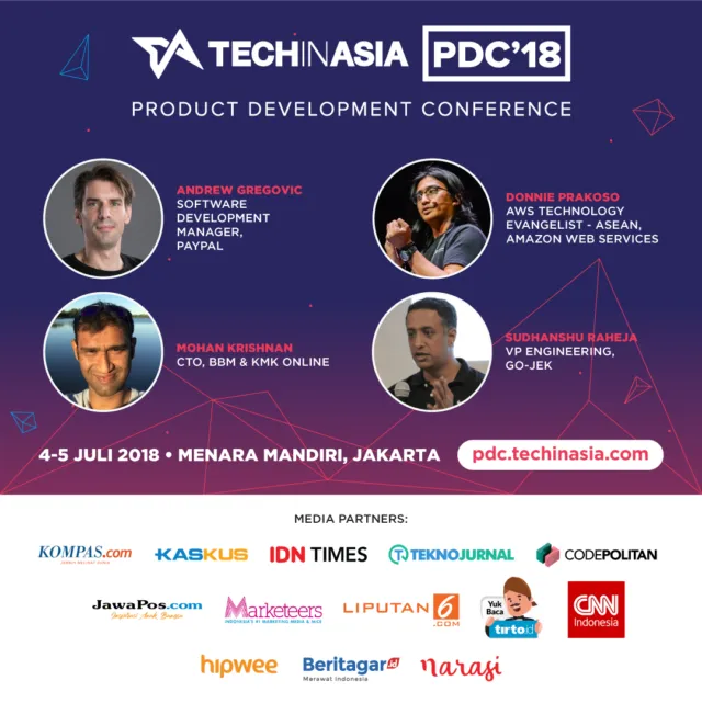 Targetkan 2.000 Peserta, Tech in Asia Indonesia Kembali Hadirkan Product Development Conference 2