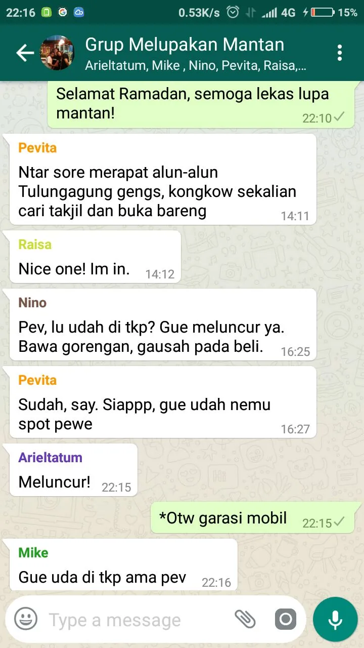 8 Tipe Grup WhatsApp Ketika Ada Ajakan Buka Bersama. Dari yang Kompak Sampai Cuma Bikin Wacana Saja~ 16