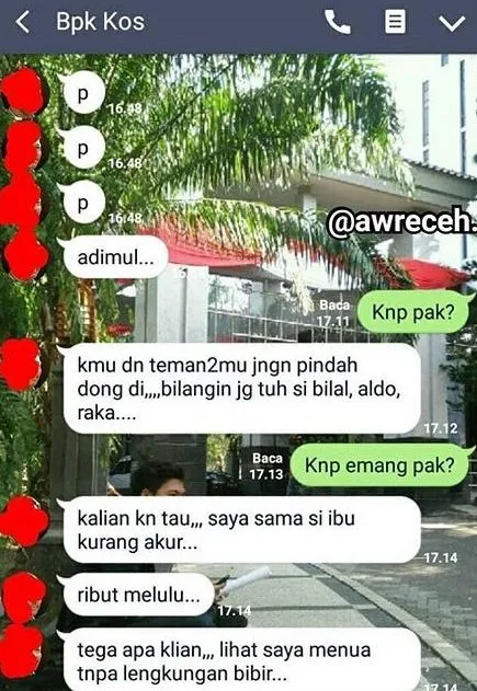 18 Percakapan Kocak Anak Kuliah dengan Bapak Kosan. Akrab Banget Sih, Dijadiin Tempat Curhat, Kan~ 30