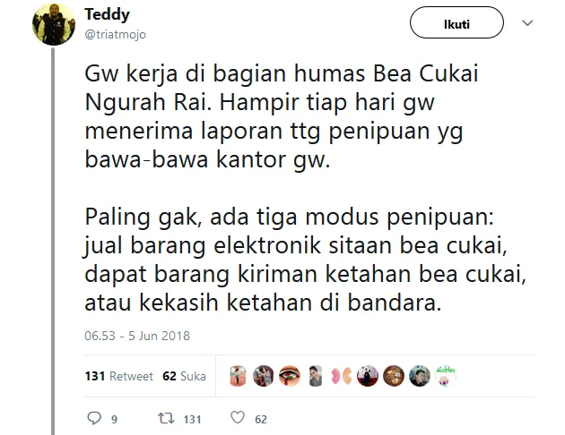 Aparat Ungkap Modus Penipuan Atas Nama Bea Cukai. Penting Nih Apalagi yang Suka Nyari Barang Lelang! 20