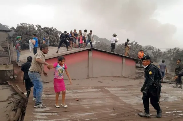 12 Potret Kengerian Pasca Letusan Gunung Fuego di Guatemala, Meletus Tanpa Peringatan 17