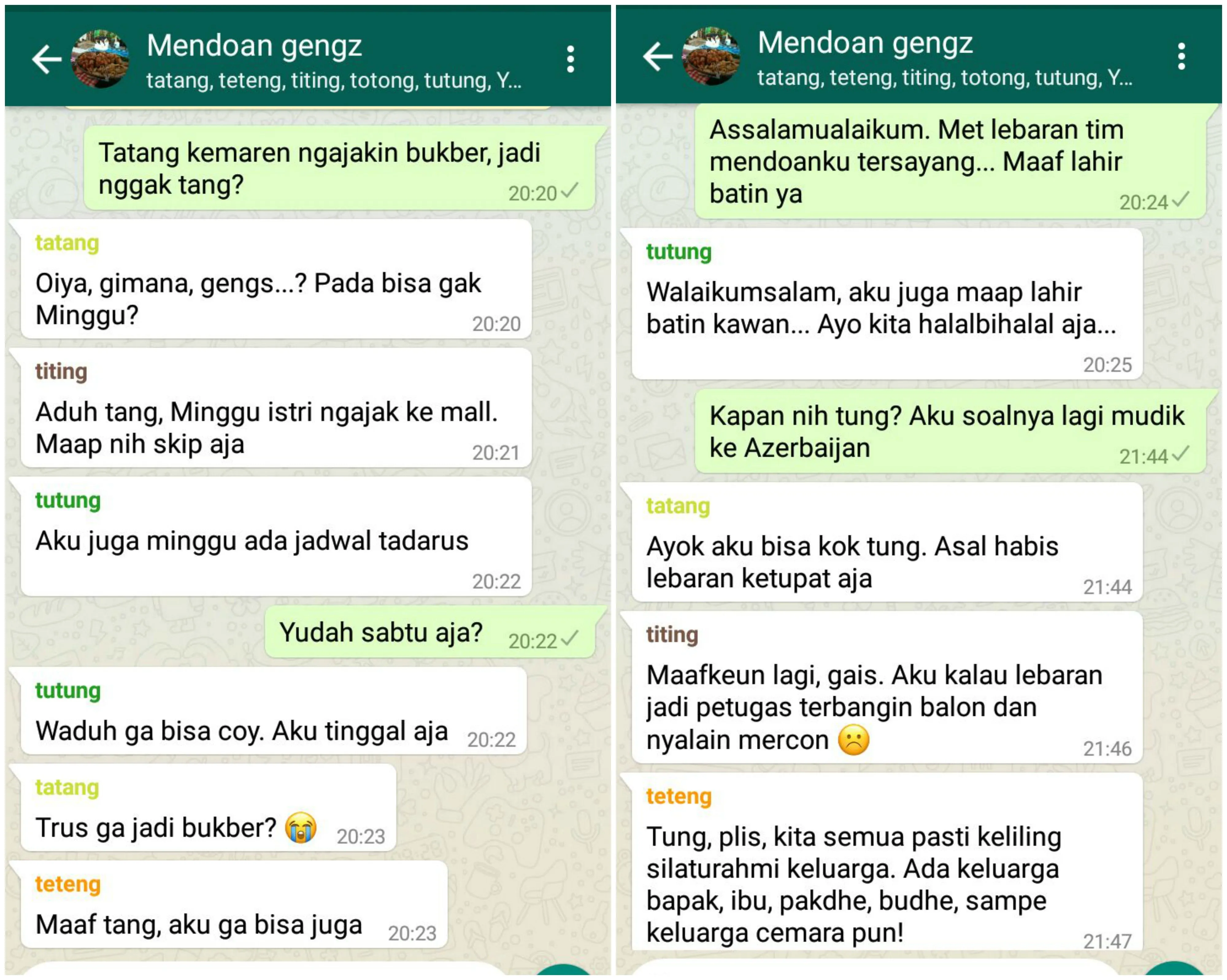 8 Tipe Grup WhatsApp Ketika Ada Ajakan Buka Bersama. Dari yang Kompak Sampai Cuma Bikin Wacana Saja~ 12
