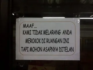 Saking Kreatifnya, 14 Spanduk Peringatan ini Pasti Bikin Kamu Otomatis Taat Aturan. Masih Mau Bandel? 18