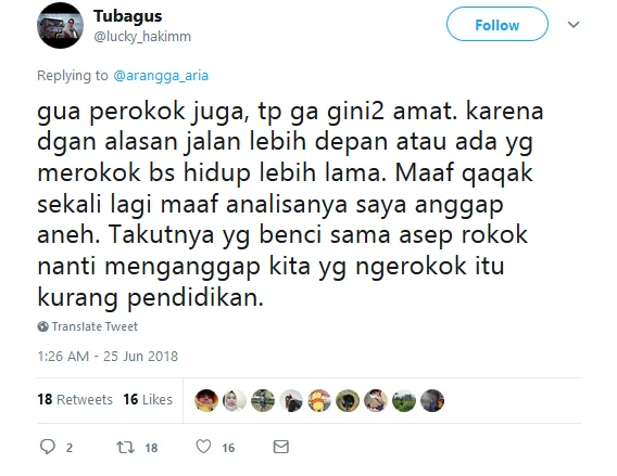 Kasih Perspektif sebagai Perokok, Bukannya Dapat Dukungan, Thread Cowok ini Malah Dapat Cibiran. Duh! 24