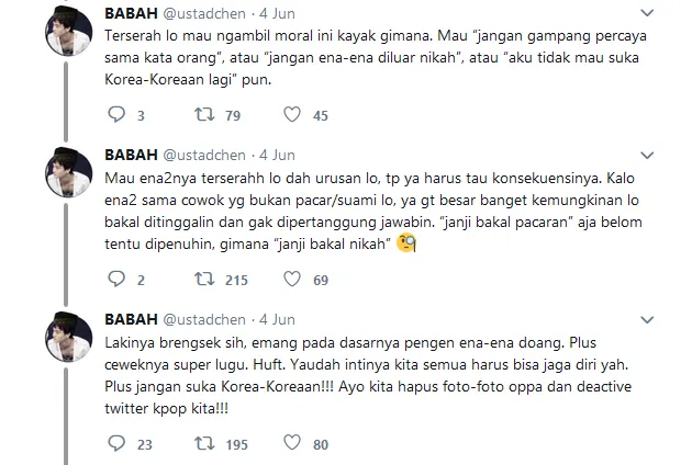 Janji Bakal Dinikahi Setelah Tidur Bareng Oppa Korea, Balasan yang Diterima Cewek ini Bikin Nyesek :( 18