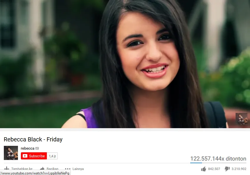 11+ Video di YouTube yang Paling Banyak Mendulang 'Dislike' dari Penonton. Ada Saja sih Alasannya~ 18