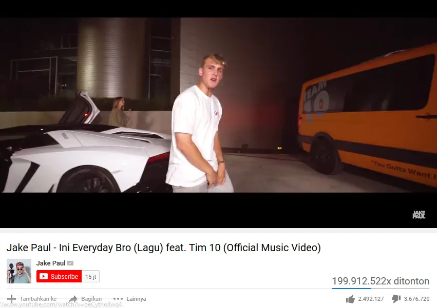 11+ Video di YouTube yang Paling Banyak Mendulang 'Dislike' dari Penonton. Ada Saja sih Alasannya~ 15
