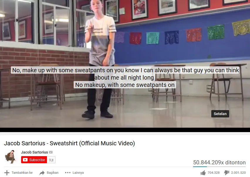 11+ Video di YouTube yang Paling Banyak Mendulang 'Dislike' dari Penonton. Ada Saja sih Alasannya~ 24