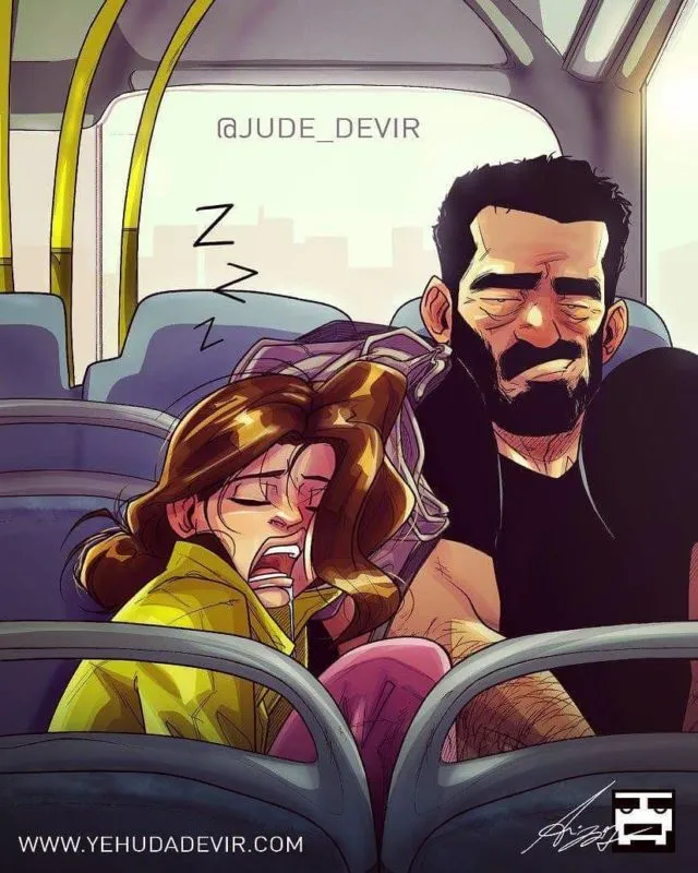 24+ Ilustrasi Kocak Kehidupan Menikah dari Sudut Pandang Suami. Banyak Lucunya! 34