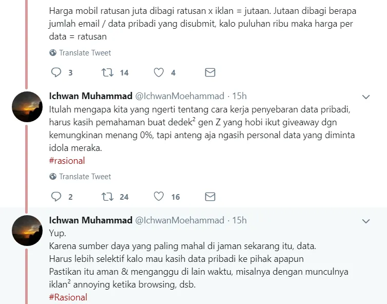 Banyak Fans Kritik Giveaway Mobil yang Diadakan Raditya Dika. Nggak Ada Salahnya buat Berhati-Hati 8