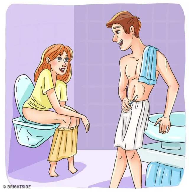 15 Ilustrasi Ini Gambarkan Kehidupan Pasangan Pasca Menikah. Pokoknya Seru Deh Kalau Sudah Sah 23