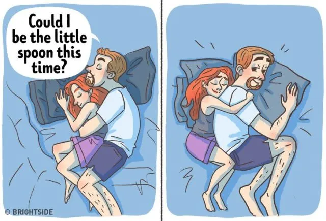 15 Ilustrasi Ini Gambarkan Kehidupan Pasangan Pasca Menikah. Pokoknya Seru Deh Kalau Sudah Sah 20