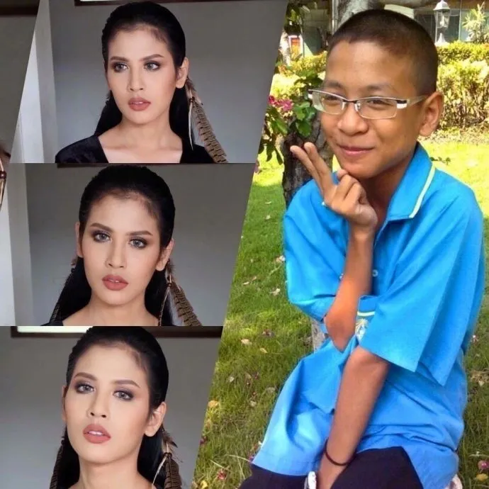 13 Transformasi Transgender Thailand yang Bikin Melongo. Waduh, Kalau Kayak Gini Susah Bedainnya~ 26