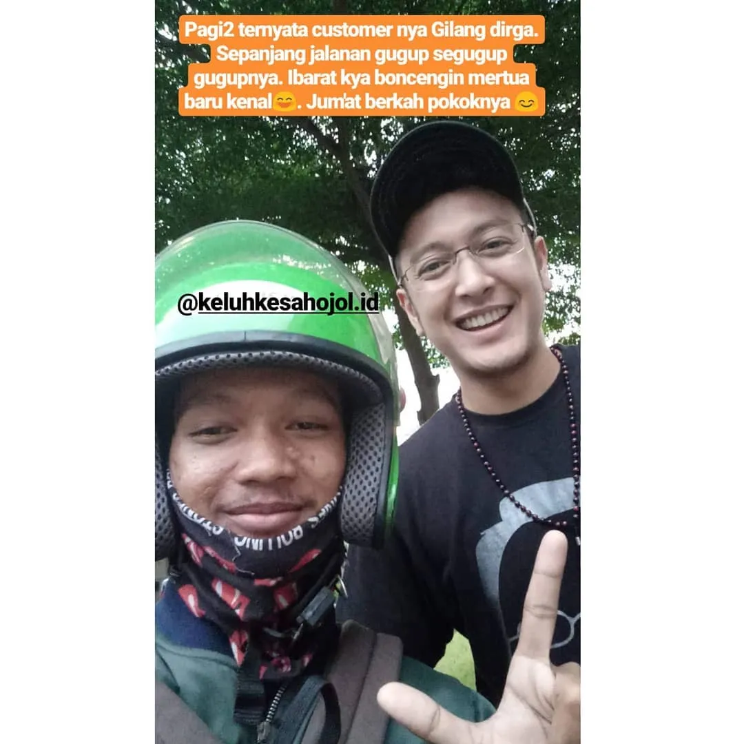 Dapet Penumpang Seleb, 13 Abang Ojol ini Nggak Kenal Siapa Mereka. Kocak, Ada yang Salah Orang Juga! 16