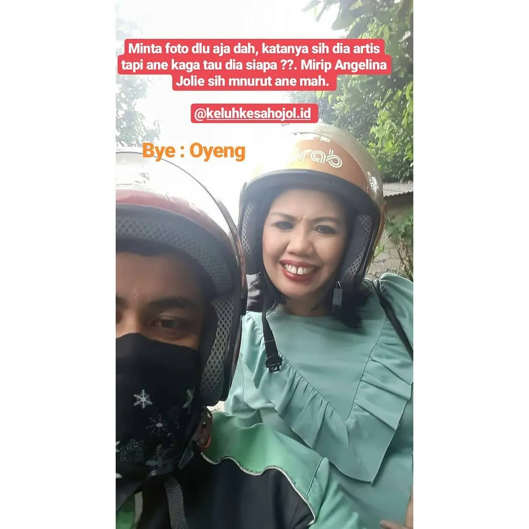Dapet Penumpang Seleb, 13 Abang Ojol ini Nggak Kenal Siapa Mereka. Kocak, Ada yang Salah Orang Juga! 15