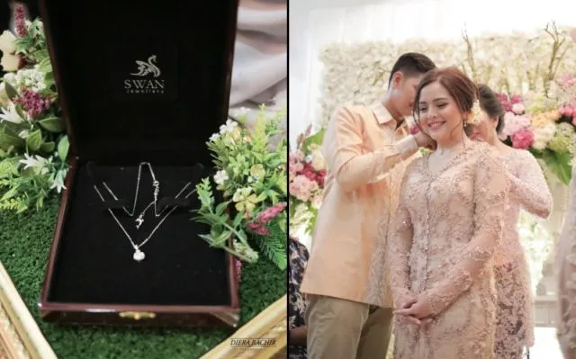 Lamaran Serba Pastel Ala Tasya Kamila dan Randi Bachtiar. Manis, Ramah dan Penuh Kehangatan 21