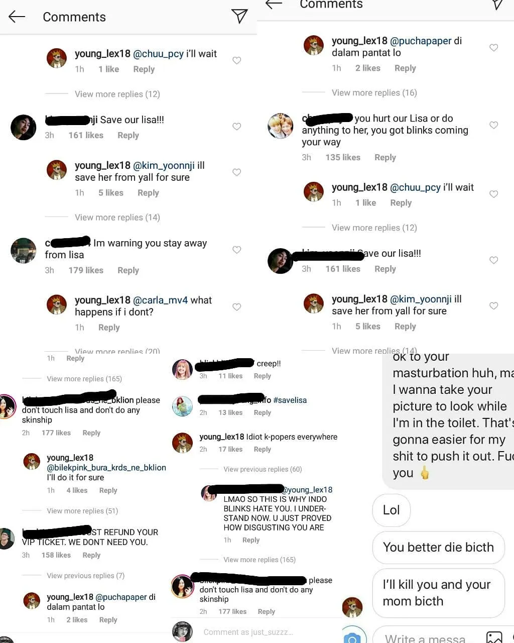 Young Lex Guyon Kalau Foto Lisa BLACKPINK Jadi Bahan Masturbasi, Warganet Geram Cewek Direndahkan 5