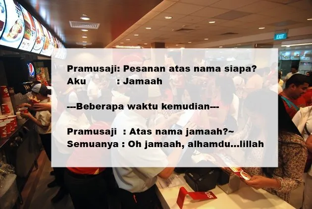 11 Rekomendasi Nama Gokil yang Bisa Dipakai Saat Pesan Makanan. Asal Jangan Sampai Lupa Ambilnya sih 15
