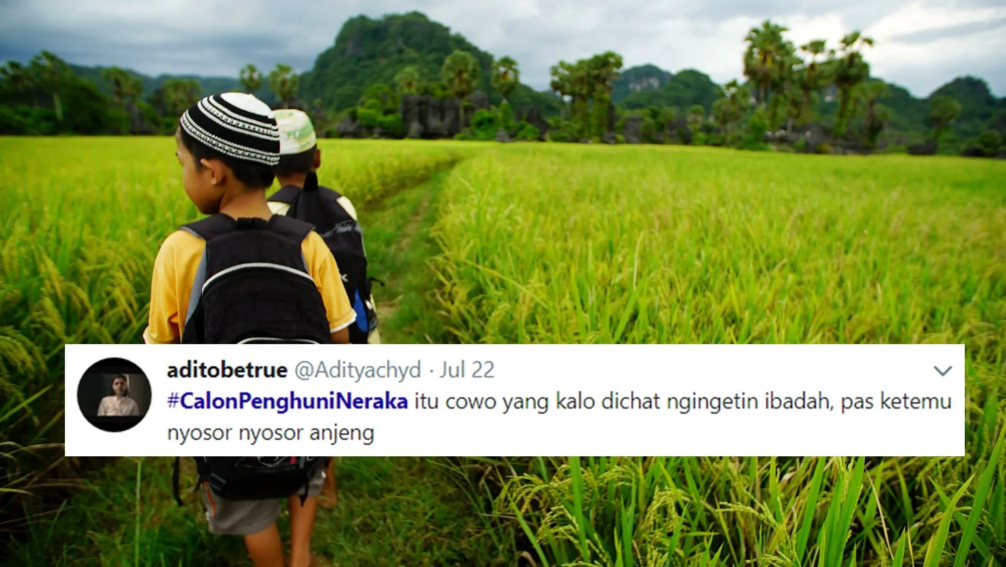 15 Pelampiasan Kekesalan Warganet dalam Tagar #CalonPenghuniNeraka. Untung Bukan Penimbang Amal~ 23