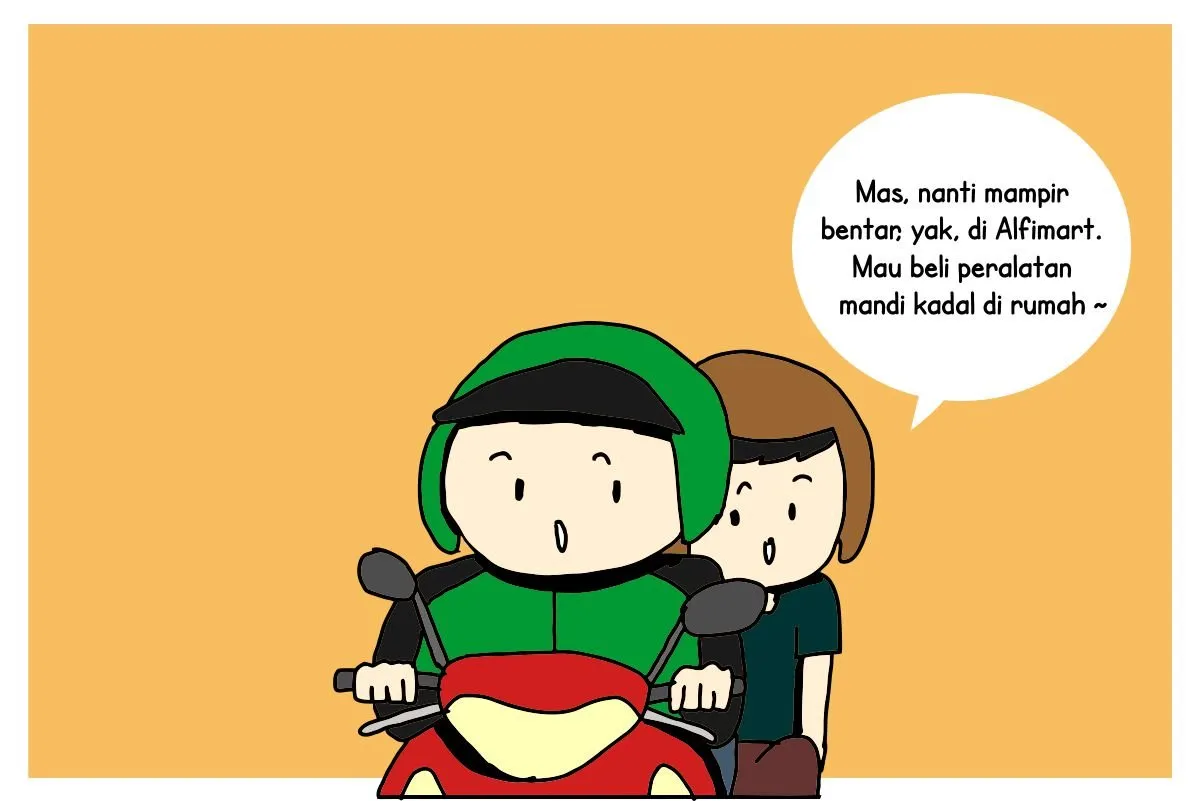 11 Kejadian yang Pasti Pernah Dialami Pengguna Setia Ojol. Mana nih yang Paling Bikin Malu? 22