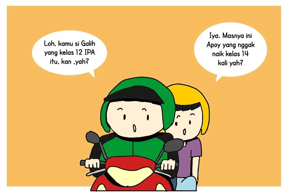 11 Kejadian yang Pasti Pernah Dialami Pengguna Setia Ojol. Mana nih yang Paling Bikin Malu? 20